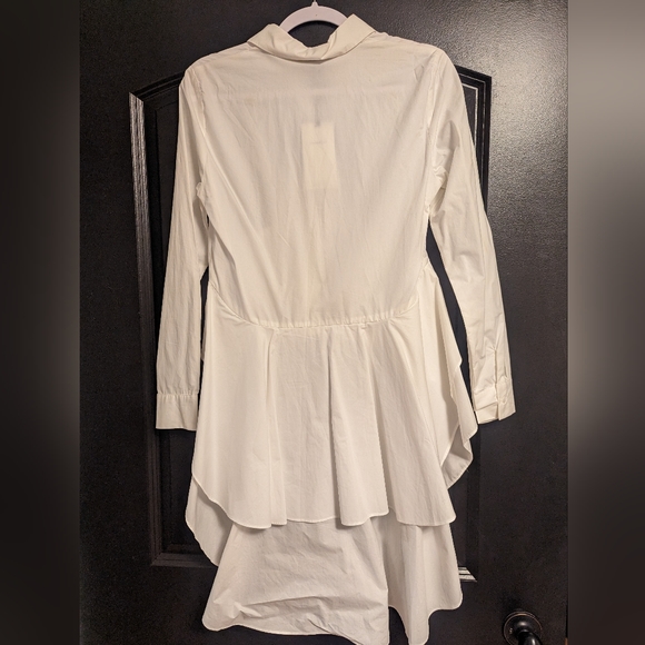 NWT Cascading Ruffle Button Down - Picture 3 of 4